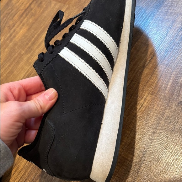 adidas Samoa Core Black Athletic Shoes casual mens size 11 basic - Picture 4 of 12